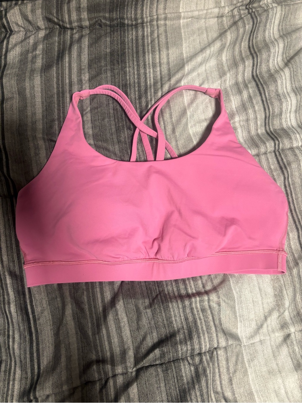 lululemon athletica Pink Crossback Sports Bra